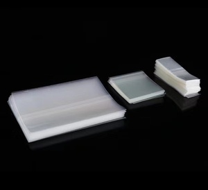 Manchon thermorétractable en PVC PET imprimable avec logo personnalisé, bande rétractable transparente en plastique pour le col de la bouteille, film rétractable - Product Image 1