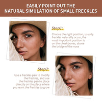 Crayon à taches de rousseur naturellement coloré, imperméable et résistant à la transpiration, crayon eyeliner non décolorant
