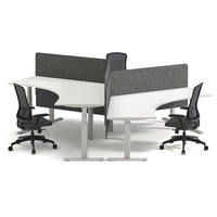 Bureau de levage en mélamine 3 bureau en forme de L à double moteur assis debout Table de levage moderne à hauteur ajustée bureau de meubles