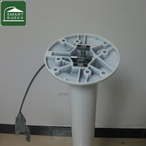 Gamba da tavolo a molla a Gas regolabile in altezza con Base pneumatica in alluminio - Product Image 4