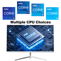 27" High Definition Screen All in One Computer 27 Inch New Core Gaming Design Business Office Desktop Computer