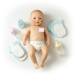 Muñeca Bebé Inteligente para el Cuidado del Bebé, Maniquí de PVC de Tamaño Real para la Enseñanza de Habilidades de Enfermería - Product Image 3