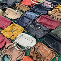A14 Sacs d'occasion en gros, lots de sacs usagés, sacs en cuir de seconde main pour femmes, sacs en cuir premium