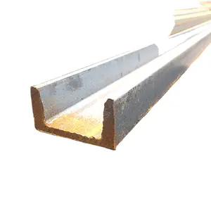 U Beam Steel zincato a caldo laminato a freddo 304 316 sistema solare puntone scanalato canale C in acciaio inossidabile