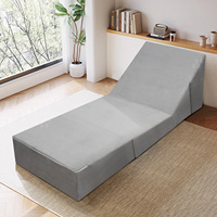 Canapé-lit sectionnel moderne pliable en mousse à mémoire de forme, design minimaliste, couleur personnalisable, idéal pour salon et hôtel, vente en gros usine