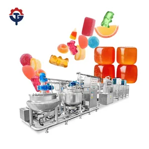 Intelligent control stand up pouch filling and sealing machine for gummy