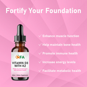 Suplemento Líquido de Vitamina D3 con K2, 120 Porciones, Base de Aceite MCT, Promueve la Densidad Ósea, la Salud Inmunológica y Metabólica - Product Image 2