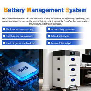 Système de batterie de stockage d'énergie domestique hybride empilable haute tension LiFePO4 16kWh-64kWh Prix usine - Product Image 5