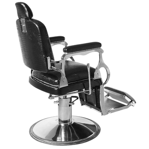 Silla <span class=keywords><strong>de</strong></span> barbería hidráulica <span class=keywords><strong>para</strong></span> <span class=keywords><strong>hombres</strong></span>, sillón reclinable <span class=keywords><strong>para</strong></span> salón <span class=keywords><strong>de</strong></span> belleza, color gris - Product Image 5