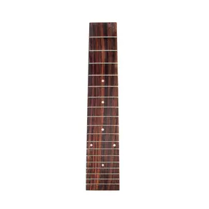 นาโอมิโรสวูดกีต้าร์ Fretboard ยาว29ซม.,ฟิงเกอร์บอร์ดเปล่า18นิ้วพร้อมอุปกรณ์เสริมอะไหล่ลายจุดฝังไข่มุก