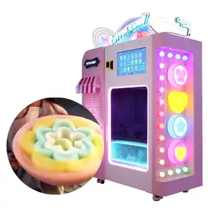 상업용 전기 자동 놀이 공원 솜사탕 치실 꽃 자판기