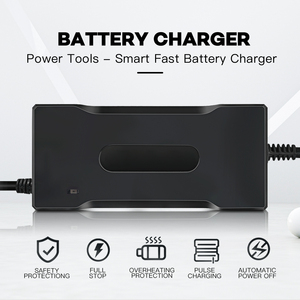 <span class=keywords><strong>Cargador</strong></span> de Batería de Litio de 12.6V 8A con Enchufe EU/US/UK, Protección Automática Contra Cortocircuitos OTP, Garantía de 36 Meses, para Scooter Eléctrico y Laptop - Product Image 3