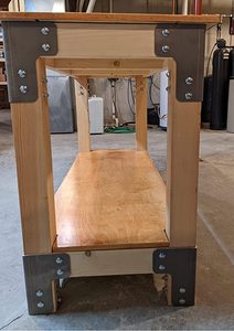 Bộ Giá Đỡ Góc Bàn Làm Việc Giá Đỡ Góc Thép Chắc Chắn Chịu Lực Nặng Cho Bàn Cửa Hàng Bàn - Product Image 2