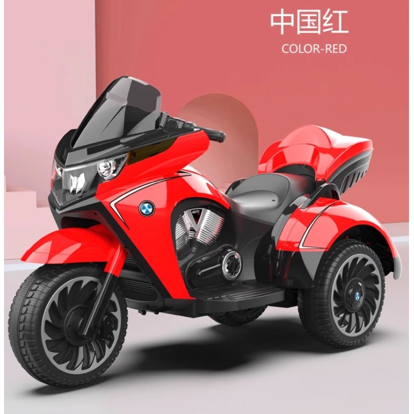 รีโมทคอนโทรลแท่นวางหนัง Bluetooth 12V7 แบบไดรฟ์คู่สีแดง