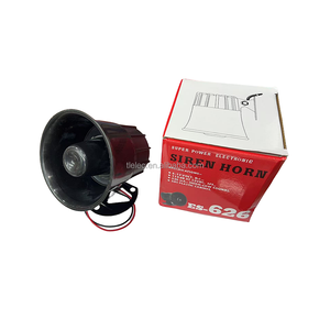 Alarma de fábrica con altavoz de alarma contra incendios, alarma de altavoz de alta potencia de 12V CC - Product Image 1