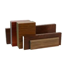 Transfer wood grain Aluminum alloy integrated Aluminum