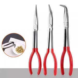 Pince en acier à manche <span class=keywords><strong>rouge</strong></span> de 11 pouces pince à <span class=keywords><strong>creuset</strong></span> pour fondre <span class=keywords><strong>le</strong></span> bol en or pince à <span class=keywords><strong>creuset</strong></span> à manche <span class=keywords><strong>rouge</strong></span> - Product Image 3