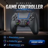 Manette de jeu sans fil pour PS5 avec gâchettes à effet Hall, en ABS, compatible avec PS5 Slim/Pro et PC