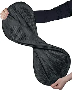 ตะกร้าผ้าตาข่ายพับได้แบบพกพา ประหยัดพื้นที่ พร้อมหูหิ้ว  ยี่ห้อ Imaiwill  รับทำโลโก้ตามสั่ง เป็นมิตรกับสิ่งแวดล้อม - Product Image 5