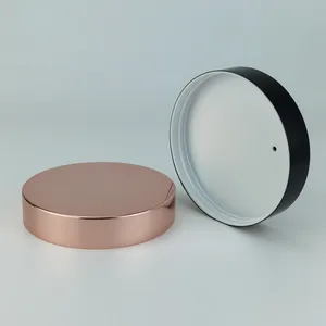 33mm 38mm 43mm 53mm 83mm 89mm tappo a vite per bottiglia in plastica in alluminio oro rosa semplice