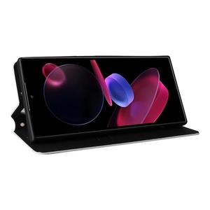 เคสโทรศัพท์หนังฝาพับสำหรับ <span class=keywords><strong>oukitel</strong></span> C62/C62โปรลายลูกบาศก์กริดสีขาว - Product Image 4