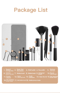Kit <span class=keywords><strong>de</strong></span> <span class=keywords><strong>limpieza</strong></span> recomendado por Great Roc, diseño 18 en 1 para <span class=keywords><strong>limpieza</strong></span> <span class=keywords><strong>de</strong></span> dispositivos digitales con cepillo universal, lente, bolígrafo, tarjeta, Pin, traje <span class=keywords><strong>de</strong></span> <span class=keywords><strong>limpieza</strong></span> - Product Image 2