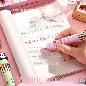 Stylo gel multifonctionnel pour les élèves du primaire Marqueurs à bille multicolores pour la prise de notes Cadeaux de bienvenue - Product Image 3