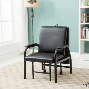 Chaise pliante inclinable Jiarunde 182 cm dépliée pour usage au bureau avec accoudoirs - Product Image 1