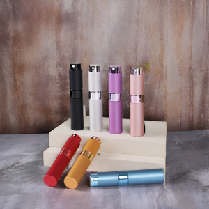 Chất lượng cao 10ml nhôm Nước hoa <span class=keywords><strong>Atomizer</strong></span> chai bán buôn mỹ phẩm tinh dầu container vít cap bơm lại bịt kín - Product Image 1