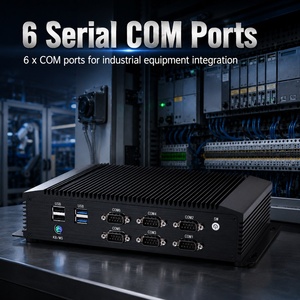 PC embarqué sans ventilateur <span class=keywords><strong>Intel</strong></span> Core <span class=keywords><strong>I5</strong></span>-<span class=keywords><strong>7300U</strong></span> 6 RS232 HDMI VGA pour le transport ferroviaire - Product Image 3