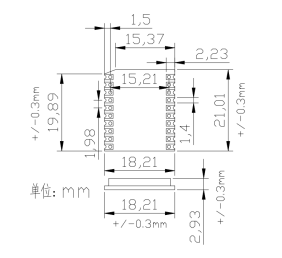 Waytronic โมดูล <span class=keywords><strong>Mp3</strong></span> WT2003HM04รองรับเสียงโมดูลเสียง <span class=keywords><strong>MP3</strong></span>ปรับแต่งฟังก์ชั่นเสียง - Product Image 3