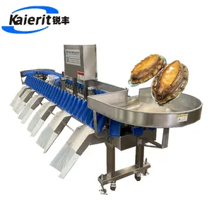 Rotary lobster weight classifier Sea cucumber abalone sorting scale Crab weighing grading machine for sale