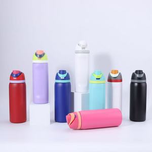 Botella <span class=keywords><strong>de</strong></span> agua <span class=keywords><strong>de</strong></span> acero inoxidable con aislamiento Freesip con pajita para deportes y viajes, botella <span class=keywords><strong>de</strong></span> agua deportiva sin BPA, 24 onzas, <span class=keywords><strong>Rapunzel</strong></span> - Product Image 5