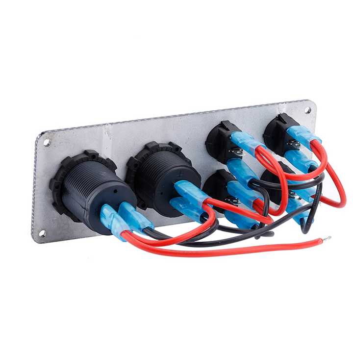 Racing Truck on Off Switch DPDT IP68 Illuminated Led Six Gang 6 ...