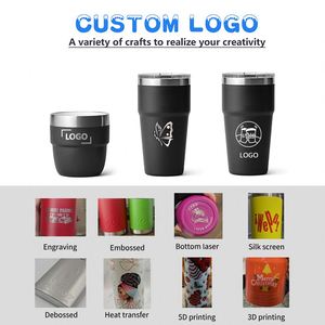 Vaso Térmico Apilable de Acero Inoxidable con Recubrimiento en Polvo de 20oz/30oz, Taza de Café de Doble Pared Aislada, Botella de Agua Deportiva - Product Image 5