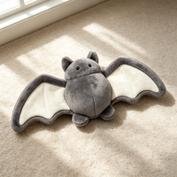 Peluche chauve-souris personnalisée, jouet en peluche doux, OEM ODM, vente en gros, cadeau promotionnel, approvisionnement en vrac pour les fêtes d'enfants