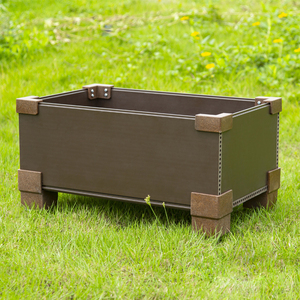 Chậu trồng cây composite gỗ nhựa thiết kế sáng tạo <span class=keywords><strong>2025</strong></span>, hình chữ nhật, trồng rau, chậu cây WPC - Product Image 3