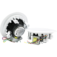 Système de sonorisation de plafond 20W avec commande vocale et télécommande sans fil pour ordinateur, téléphone, éclairage LED RGB, charge sans fil