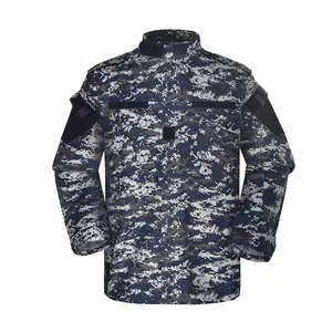 XINXING Sierra Leone Dark Blue Digital Camouflage ACU Combat Uniform Tactical Uniform Set