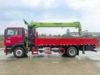 Grue mobile sur camion Sinotruk HOWO Zoomlion CLW 8 tonnes à flèche télescopique hydraulique à 5 sections, moteur Weichai, pompe, boîte de vitesses, 17,5 m