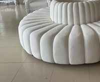 Sofás Seccionales Circulares Grandes para Salón de Banquetes de Hotel, Bodas, Eventos y Recepciones
