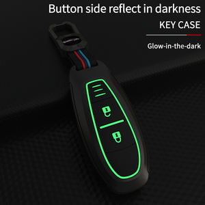 Cubierta de llave de silicona de Metal de aleación de Zinc para Suzuki SWIFT Vitara ciaz Ignis <span class=keywords><strong>baleno</strong></span> car Smart FOB key case Accesorios - Product Image 2