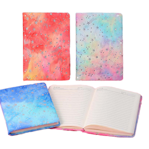 Cuaderno A5 personalizable con Rainbow Girl Felpa Regalo promocional <span class=keywords><strong>para</strong></span> niños Tapa dura 100 <span class=keywords><strong>hojas</strong></span> Encuadernación <span class=keywords><strong>de</strong></span> costura - Product Image 1