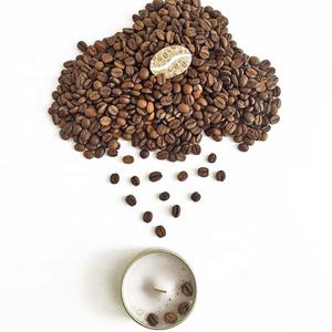 Diseño novedoso, venta al por mayor, <span class=keywords><strong>etiqueta</strong></span> privada personalizada, aroma de café, vela de estaño <span class=keywords><strong>negra</strong></span> Natural de 4oz, velas perfumadas de cera de soja - Product Image 4