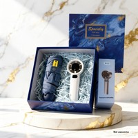 Coffret cadeau d'accueil personnalisé haut de gamme pour employés d'entreprise, boîte d'entreprise de marque avec parapluie, thermos, serviette, kit essentiel