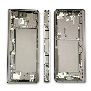 Для Samsung Galaxy Z складной 1-5 Задняя стеклянная крышка батареи Задняя Дверь Корпус чехол с рамкой стиль PC материал включает объектив камеры - Product Image 2