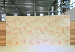 Vilaconic PVC PVC หินอ่อนตกแต่งแบบเอเชียสไตล์โซลูชันทั้งหมดความสามารถในการกันน้ำกันไฟ - Product Image 3