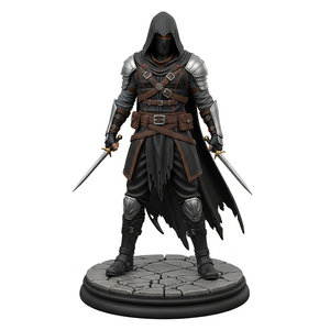 โมเดลฟิกเกอร์นักฆ่า PVC 3 มิติ ออกแบบเอง ของสะสม ของตกแต่งโต๊ะทำงาน - Product Image 2