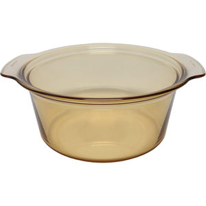 Fabricante Stock 2,5 L Big Pot Two Ears Oven Stew Accesorios de cocina Utensilios de cocina Sopa Olla Plato Cazuelas de vidrio - Product Image 4