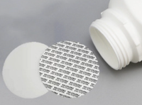 Bouteille chimique carrée en plastique HDPE AYEROXO CS01, 250 ml, 500 ml, 750 ml, 1000 ml, à large ouverture, avec bouchon inviolable